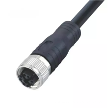 A/B/D code male female waterproof m12/16 cable connectors